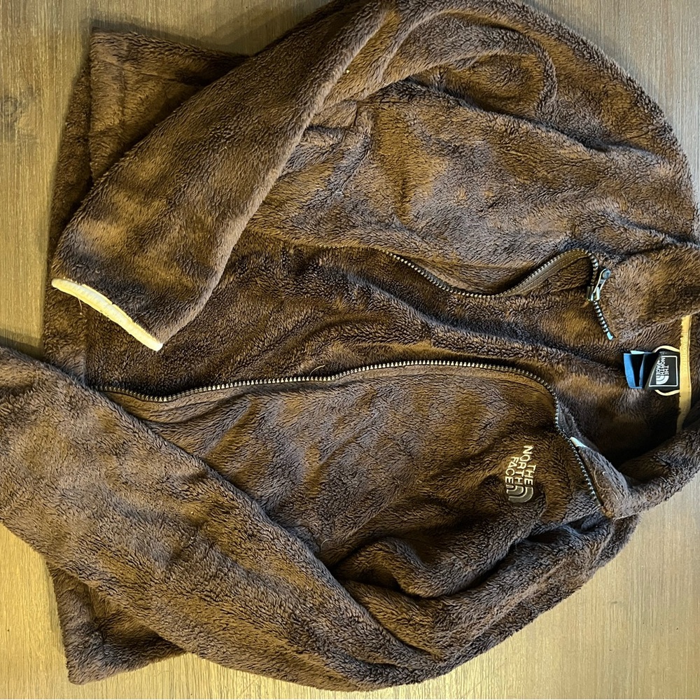 Brown Northface jacket